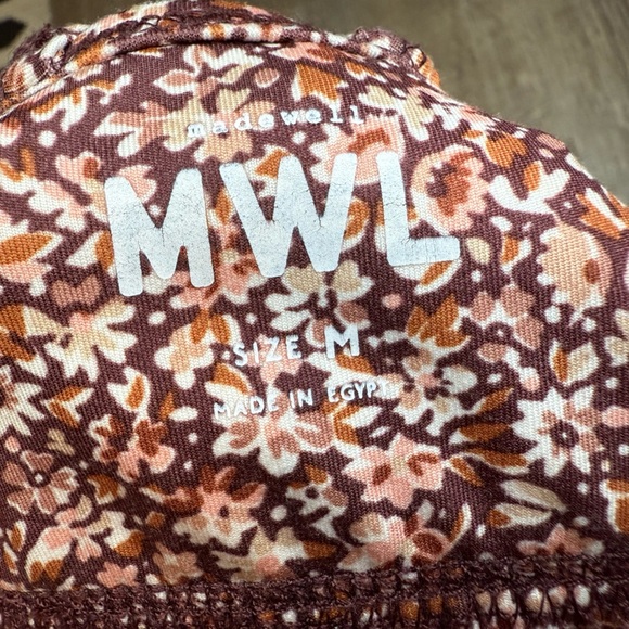 MWL Flex Strappy Sports Bra in Cottage Garden Medium - Picture 5 of 8